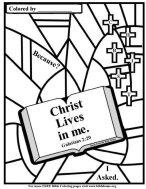 Free Bible coloring pages about JESUS