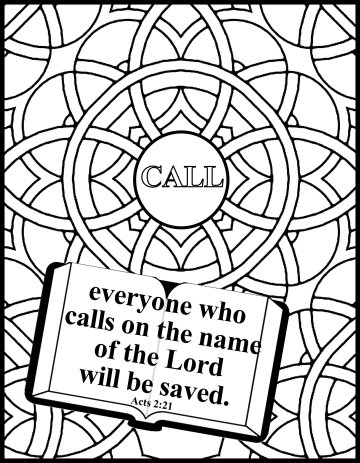 Free Bible Coloring Pages About Salvation