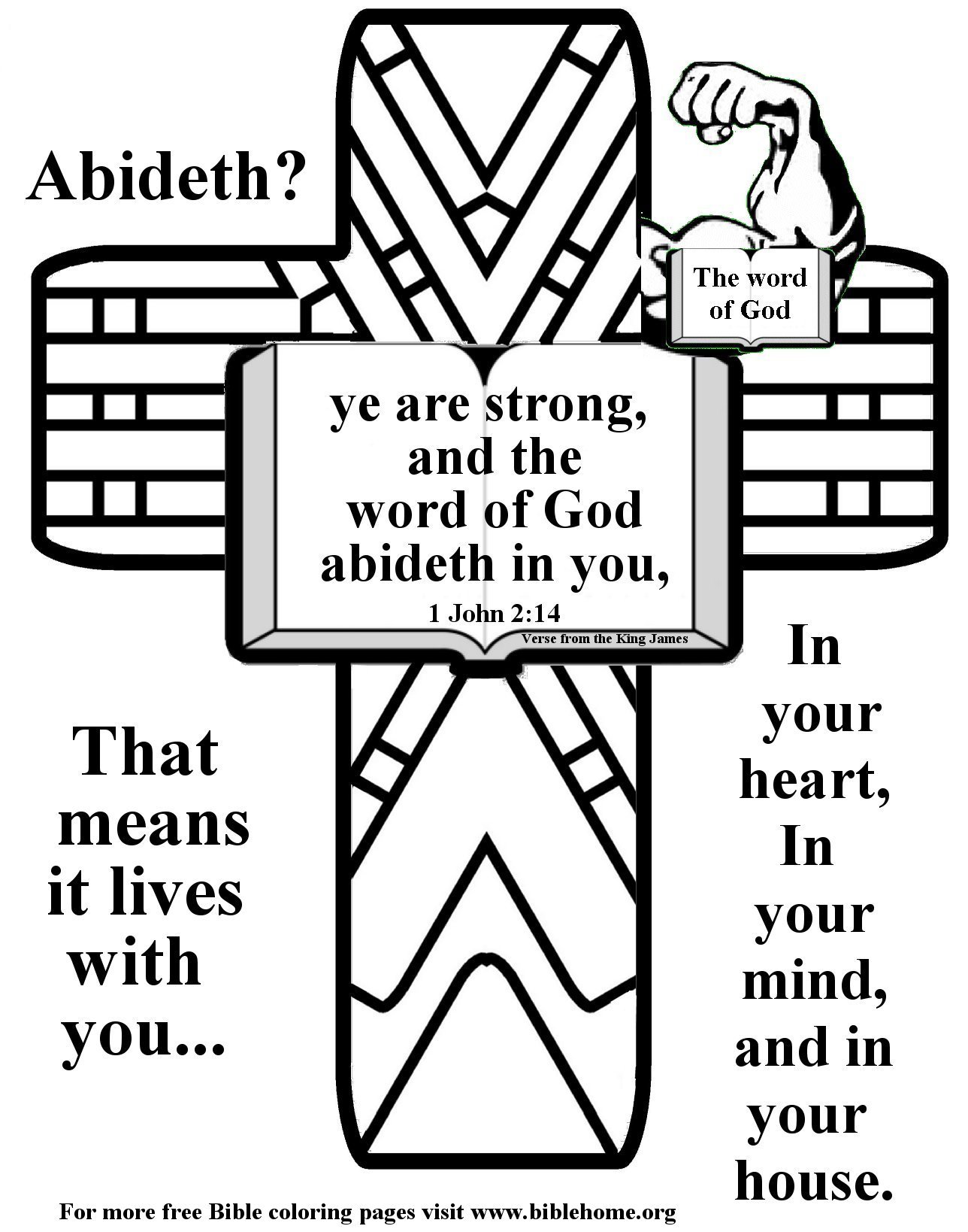 Free Bible Coloring Pages For Vbs And After School 