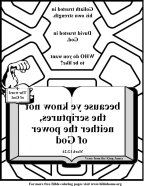 Free Bible Coloring pages about Strength plus free vbs crafts ...