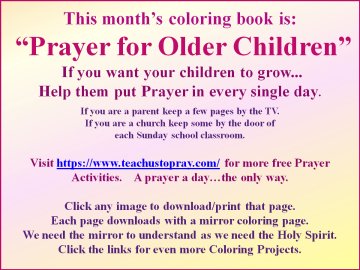 Free Bible Coloring pages salvation